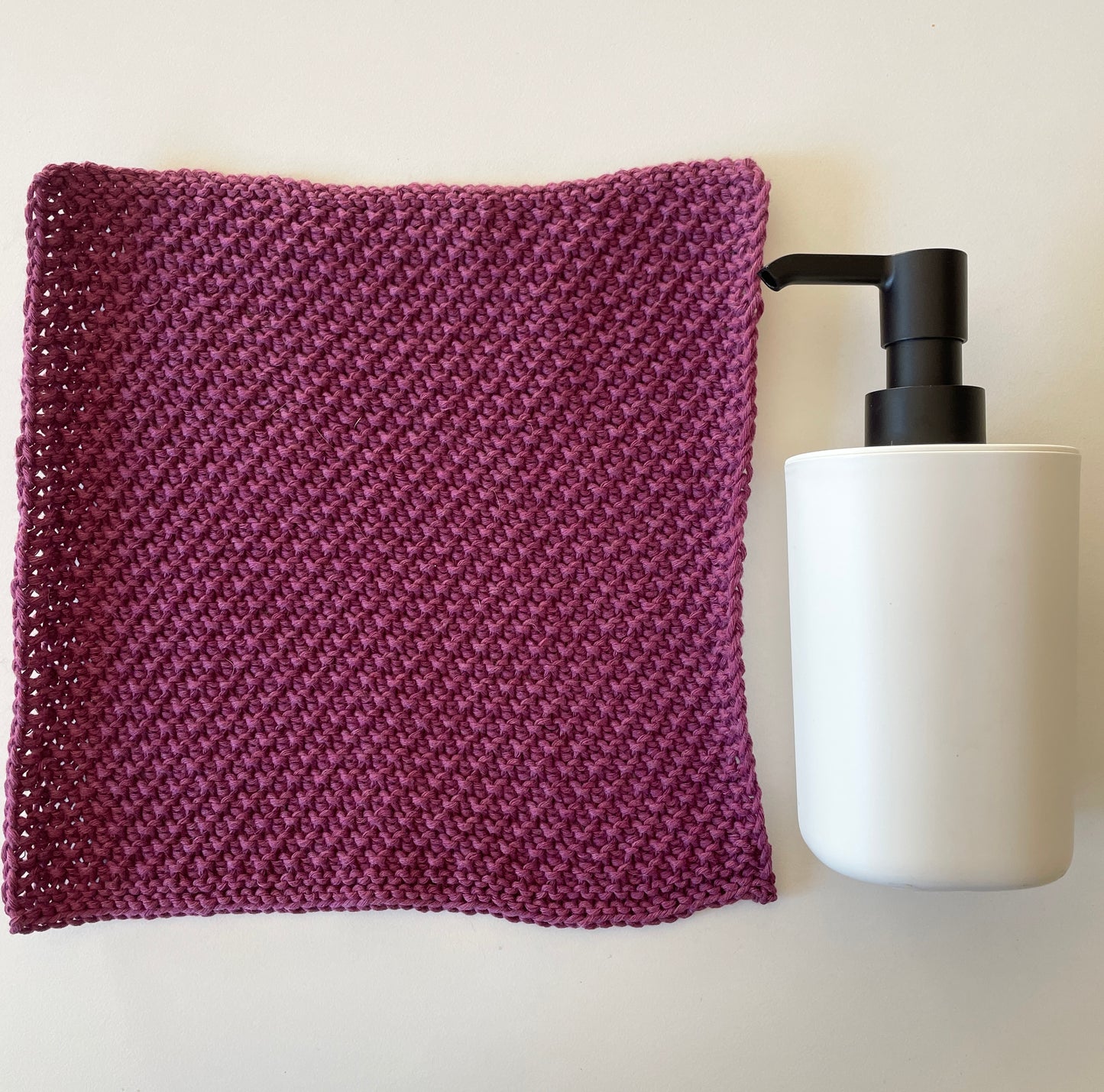 Knitted Dishcloths/ Facecloths - soft & versatile
