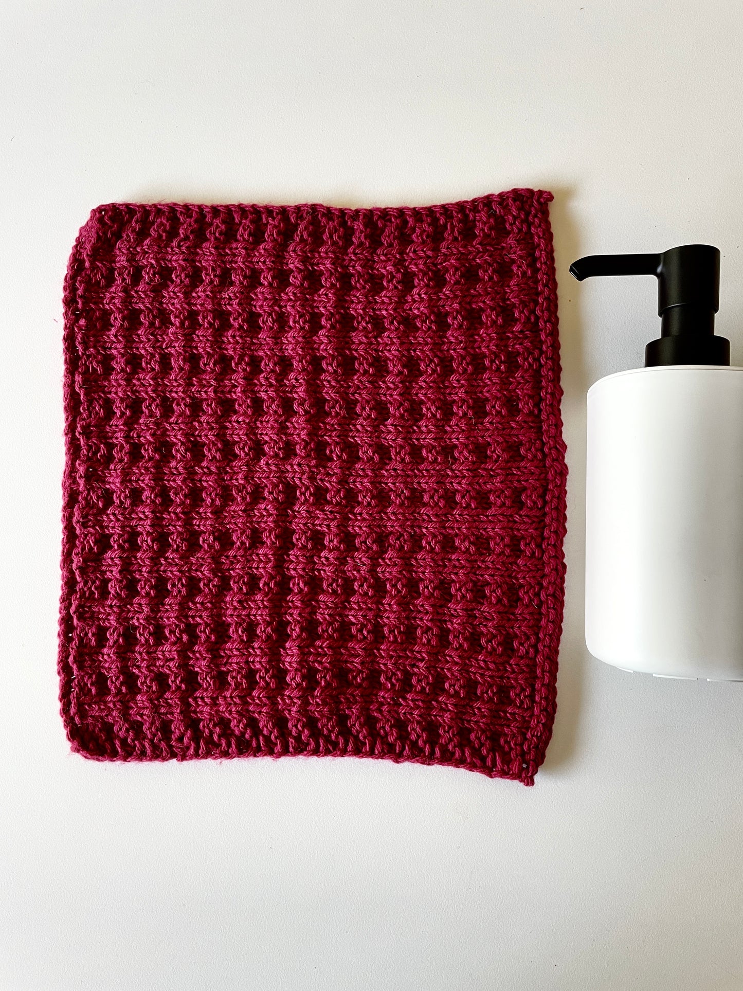 Knitted Dishcloths/ Facecloths - soft & versatile