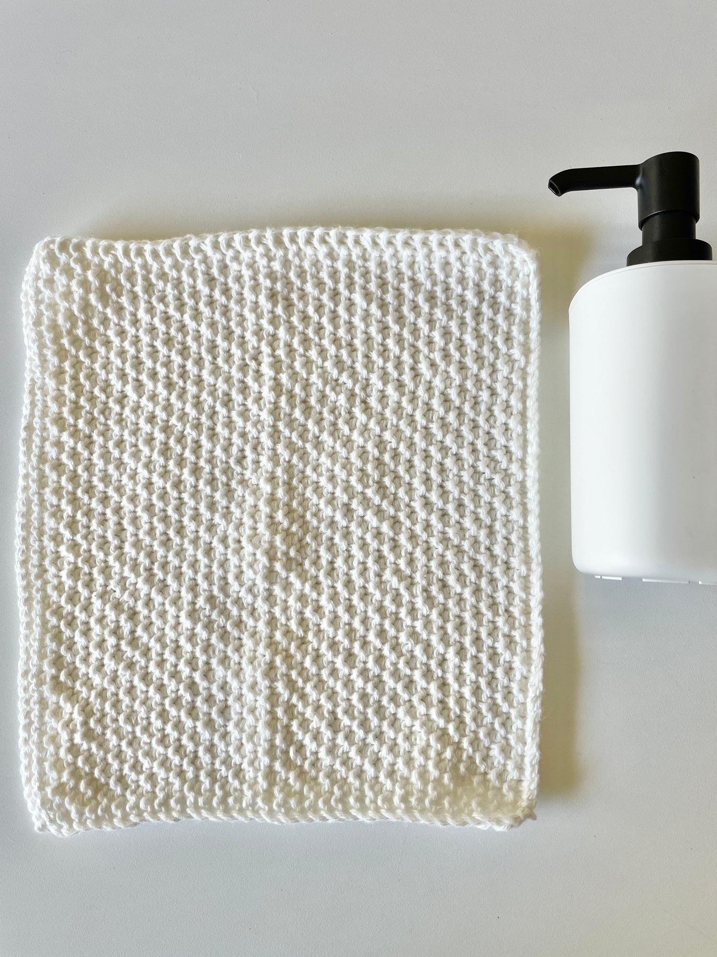 Knitted Dishcloths/ Facecloths - soft & versatile