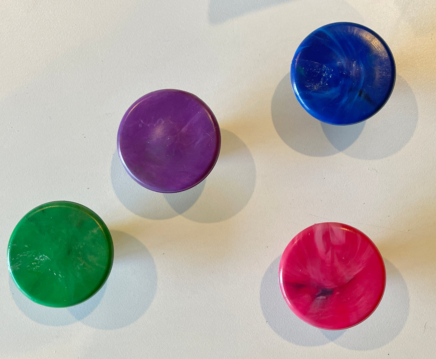 Drawer pulls - round | Recycled plastic hardware from Lismore