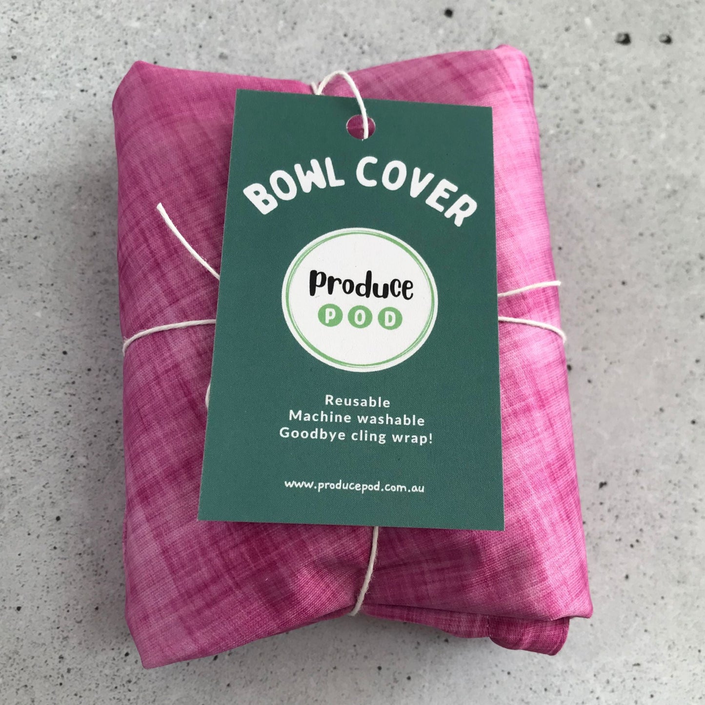Bowl cover set - Rhubarb