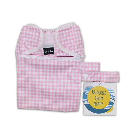 Adjustable Reusable Swim Nappy and Wet Bag