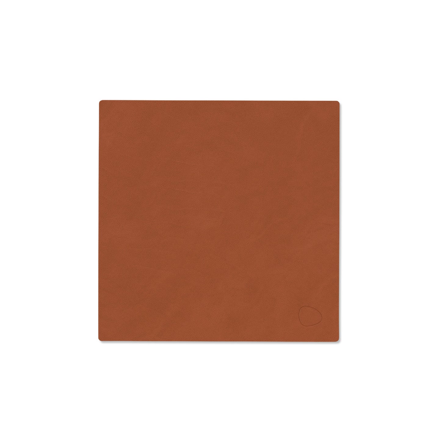 Recycled Leather Table Mat 4pk - Curve | Nupo | Handcrafted Denmark