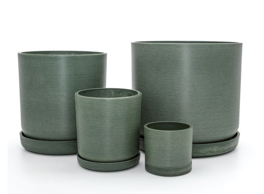 Portland Pot - set of 4 | Recycled Plastic | Looks Good Feels Good