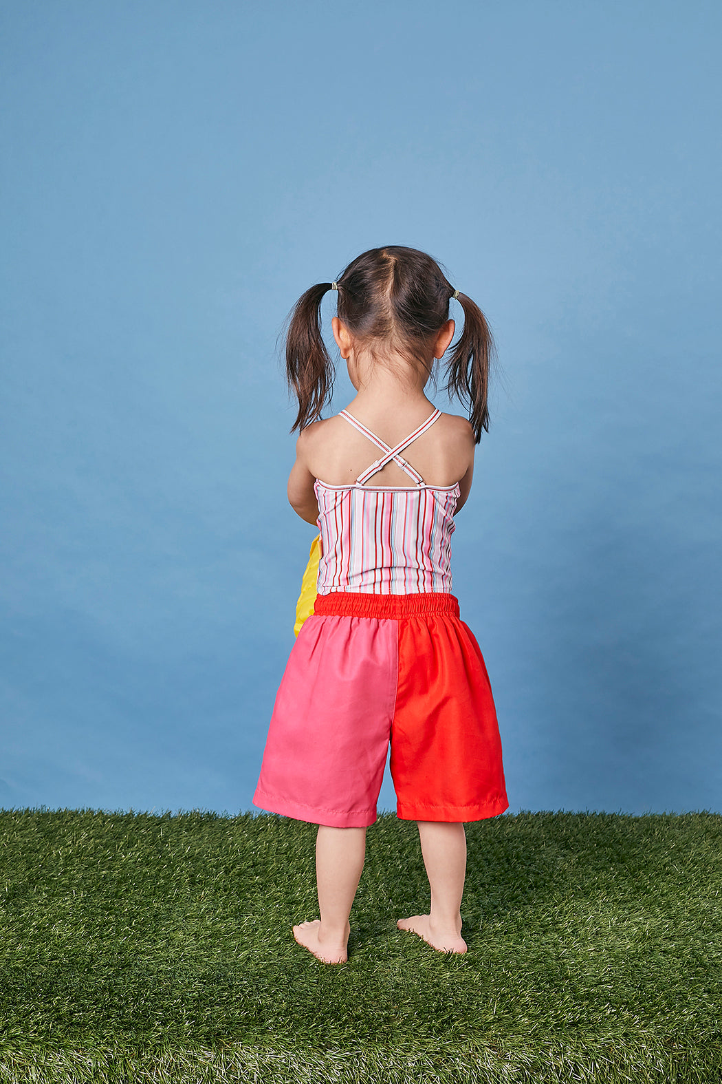 Kids Board Shorts - Red | Pink