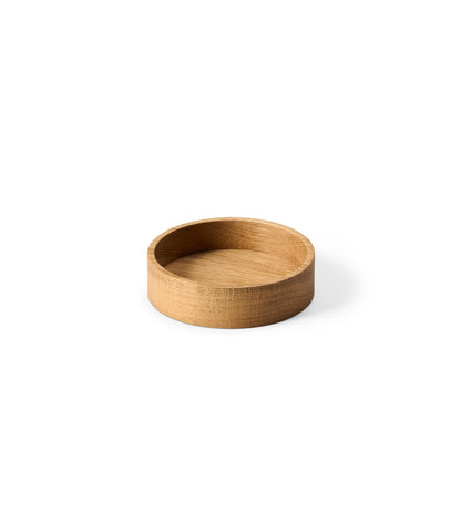 Oak Storage Box for Recycled Leather Coasters | Serve & Store