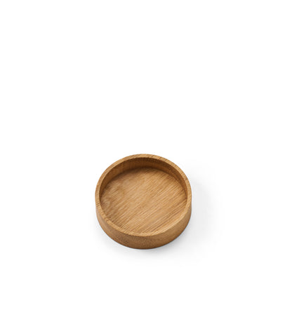 Oak Storage Box for Recycled Leather Coasters | Serve & Store