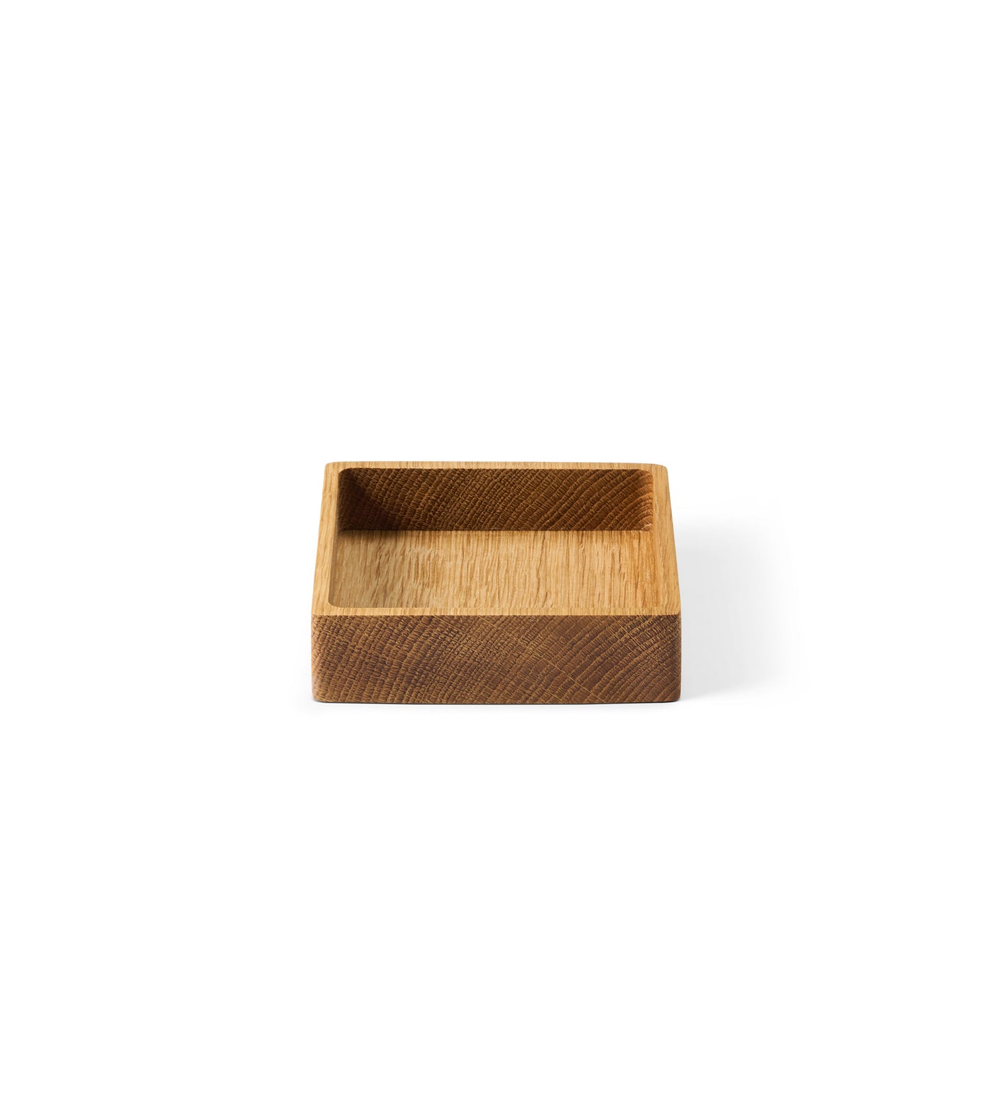 Oak Storage Box for Recycled Leather Coasters | Serve & Store