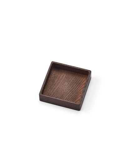 Oak Storage Box for Recycled Leather Coasters | Serve & Store