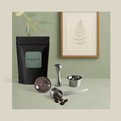 Aldi K-fee®, Caffitaly & Verismo Reusable Coffee Pods - Starter pack | Stainless Steel Refillable Capsules Set