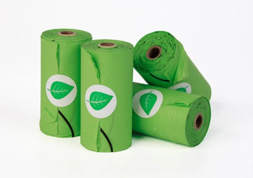 Compostable Cat Poop Bags│Plant-Based│Home Compostable│4 Rolls