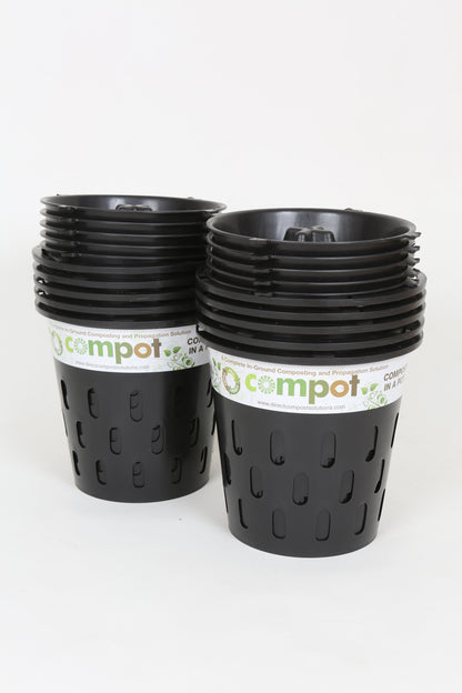 Black Recycled Compot | 5L Compost Bin