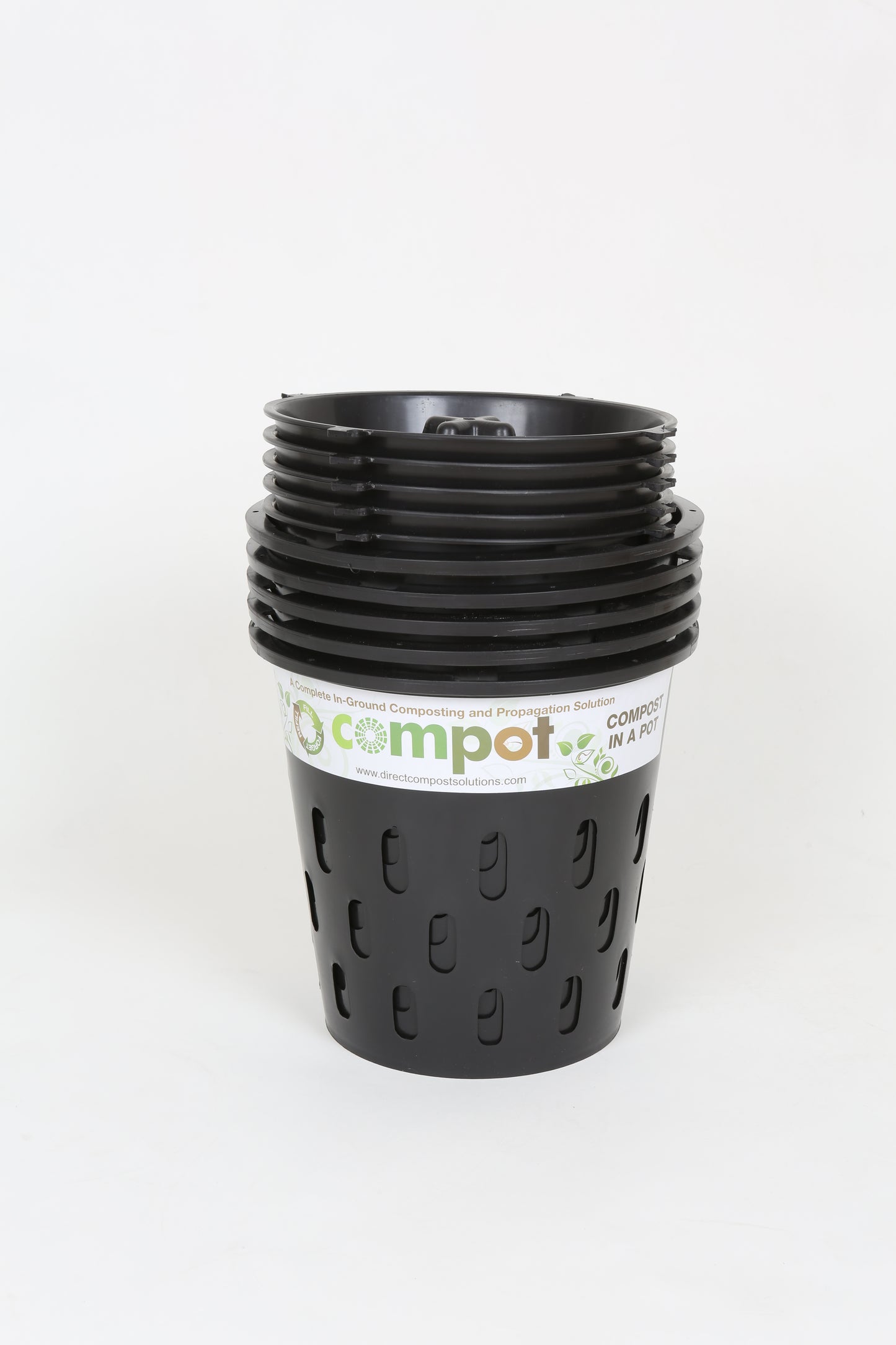 Black Recycled Compot | 5L Compost Bin