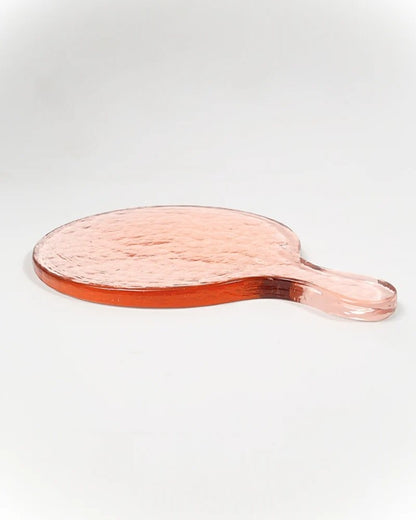 Serving Board - Hammered Glass - Round