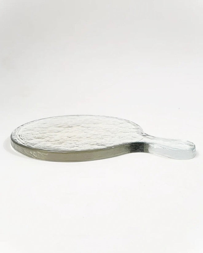 Serving Board - Hammered Glass - Round