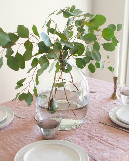 Glass Vase - Hebron Handblown Hammered