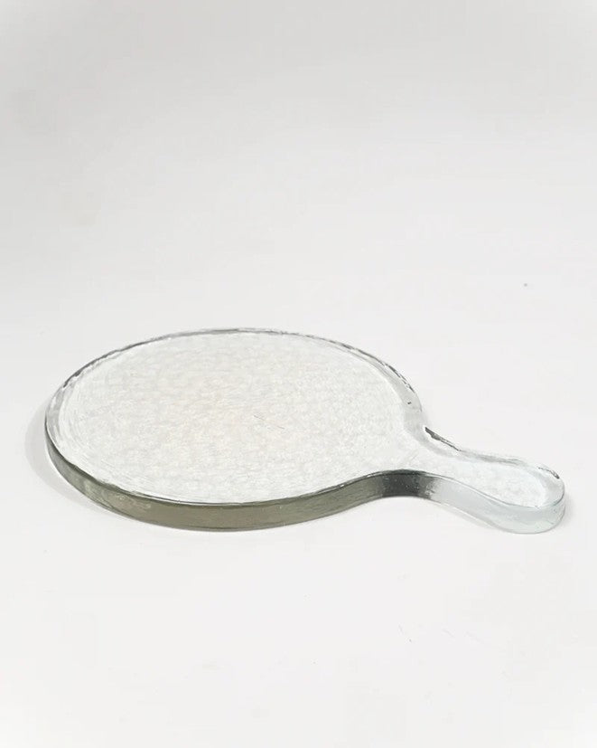 Serving Board - Hammered Glass - Round