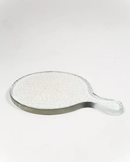Serving Board - Hammered Glass - Round
