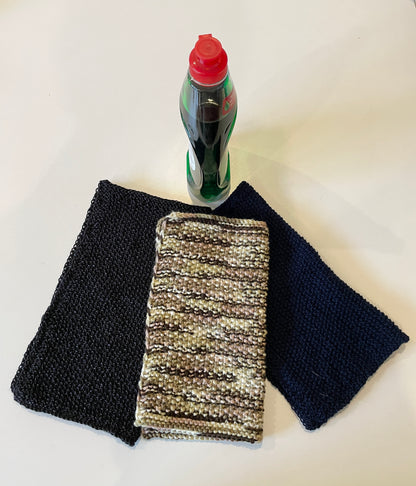 Upcycled Acrylic Scrubbing & Dish Cloths | Prevent Landfill Mill Ends