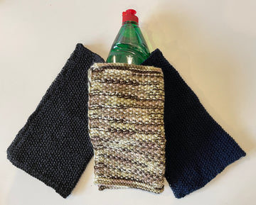 Upcycled Acrylic Scrubbing & Dish Cloths | Prevent Landfill Mill Ends
