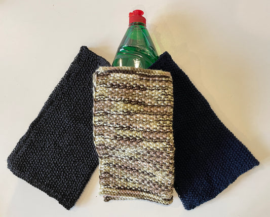 Upcycled Acrylic Scrubbing & Dish Cloths | Prevent Landfill Mill Ends