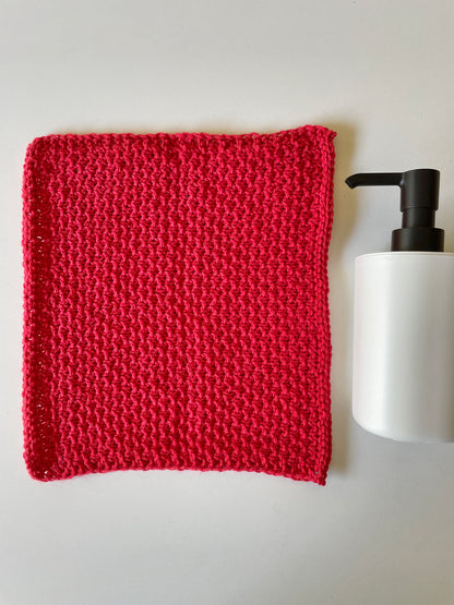 Knitted Dishcloths/ Facecloths - soft & versatile