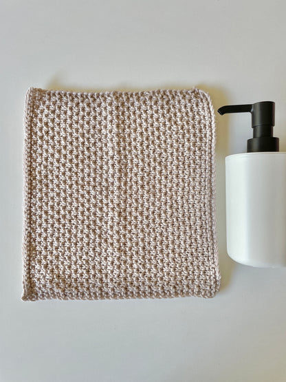 Knitted Dishcloths/ Facecloths - soft & versatile