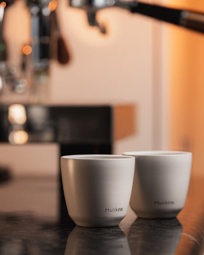 HuskeeSteel - Espresso Set of 2 - 90ml/3oz