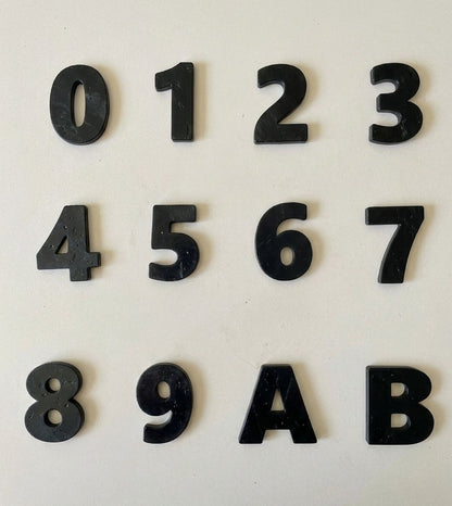 House Numbers & Letters | Recycled plastic hardware from Lismore