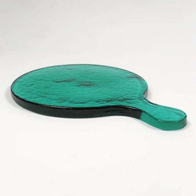 Serving Board - Hammered Glass - Round
