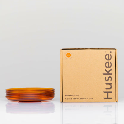 HuskeeRenew - Classic Saucer - 4 pack