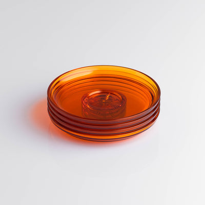 Espresso Saucer | 4 pack HuskeeRenew | Glass-Like & Reusable