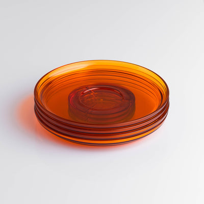 Classic Saucer | 4 pack HuskeeRenew | Glass-Like & Reusable