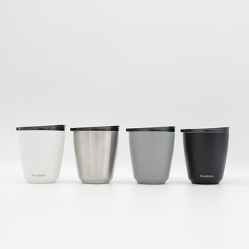 Coffee Cup | 175ml/6oz HuskeeSteel | Stays Hotter & Reusable