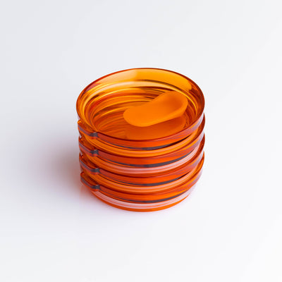 Stopper Lid | 4-pack HuskeeRenew | Glass-Like, Reusable & Spill-proof