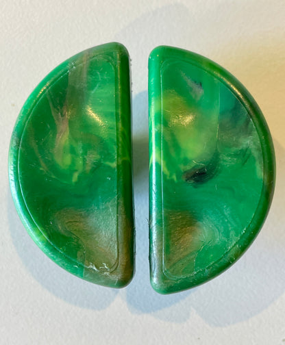 Cabinet Handle | Semi-Circle Finger Pull 50mm | Recycled plastic hardware from Lismore