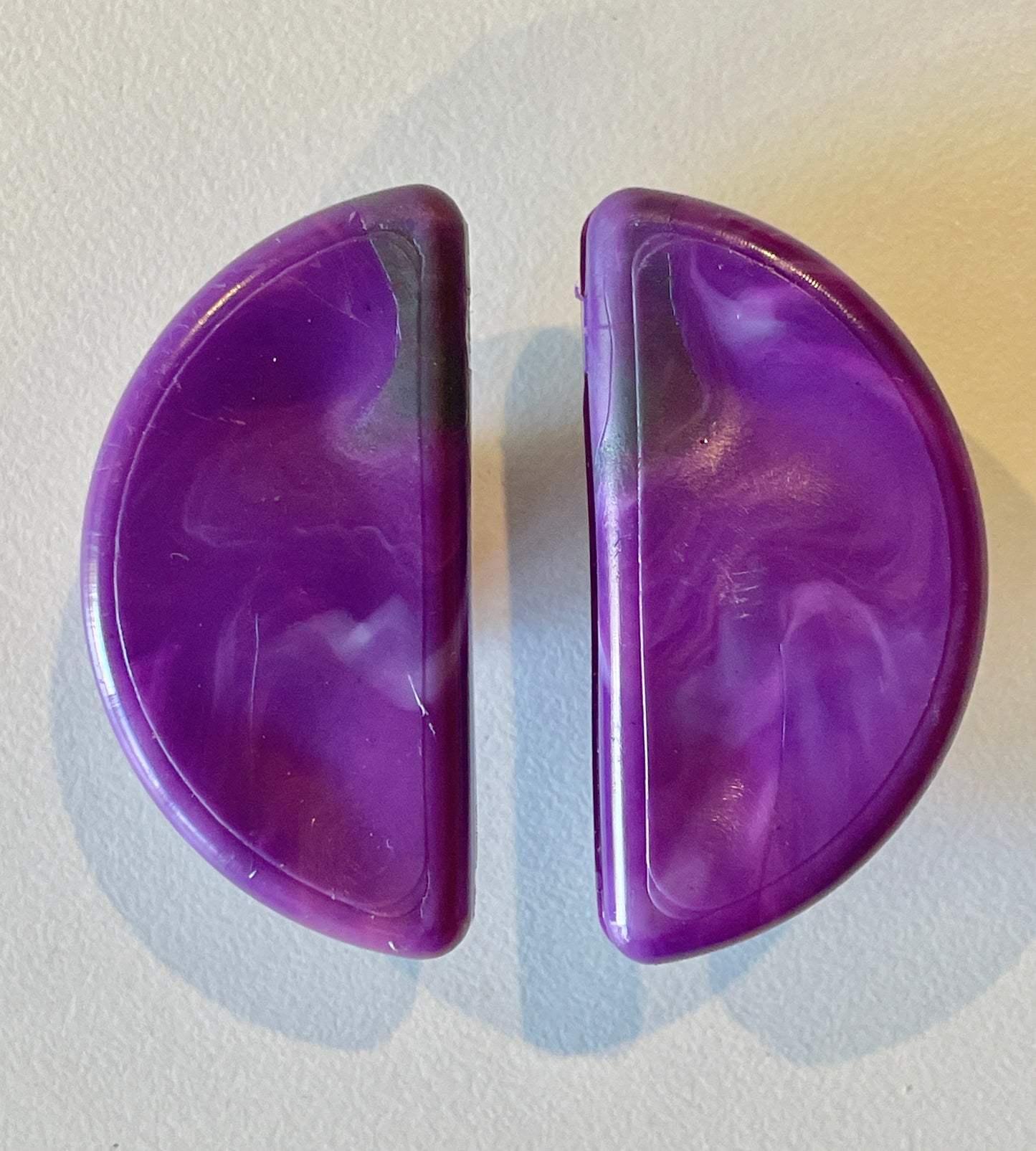 Cabinet Handle | Semi-Circle Finger Pull 50mm | Recycled plastic hardware from Lismore