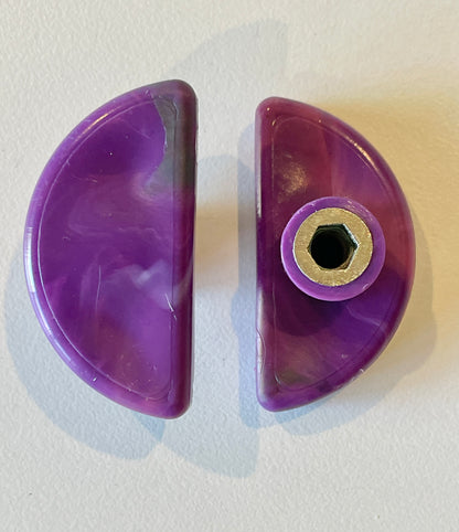 Cabinet Handle | Semi-Circle Finger Pull 50mm | Recycled plastic hardware from Lismore