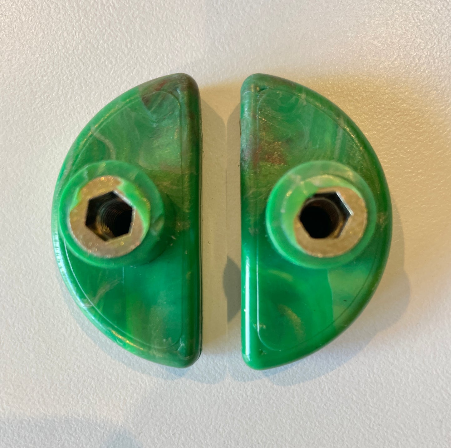 Cabinet Handle | Semi-Circle Finger Pull 50mm | Recycled plastic hardware from Lismore