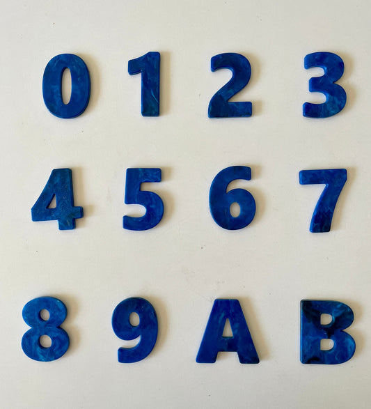 House Numbers & Letters | Recycled plastic hardware from Lismore