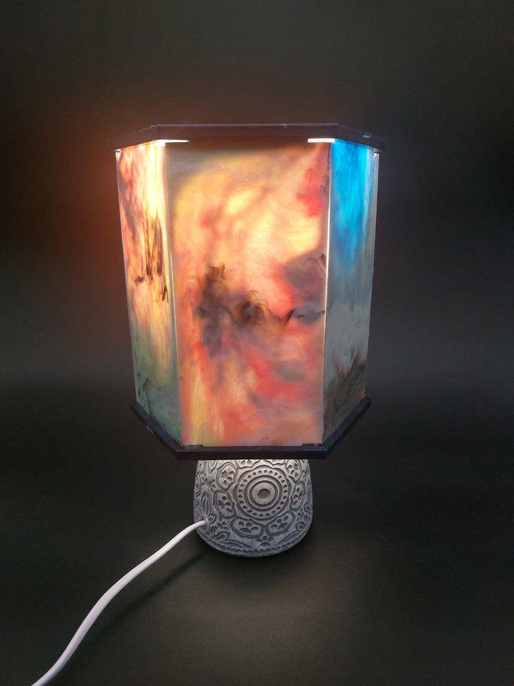 Table Lamp Shade | Custom - pick 2 colours | Recycled plastic | Made in Lismore