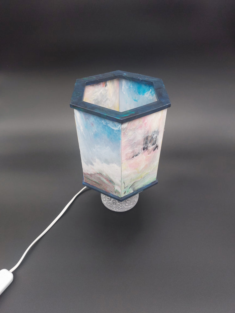 Table Lamp Shade | Custom - pick 2 colours | Recycled plastic | Made in Lismore