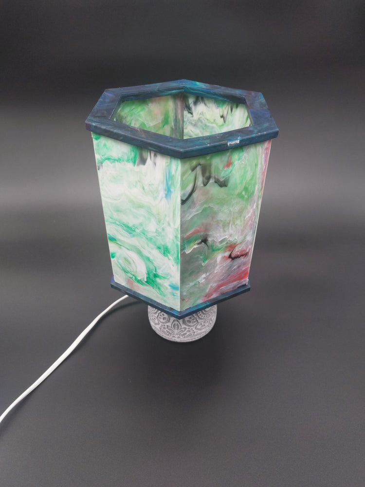 Table Lamp Shade | Custom - pick 2 colours | Recycled plastic | Made in Lismore