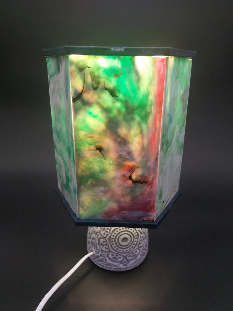 Table Lamp Shade | Custom - pick 2 colours | Recycled plastic | Made in Lismore