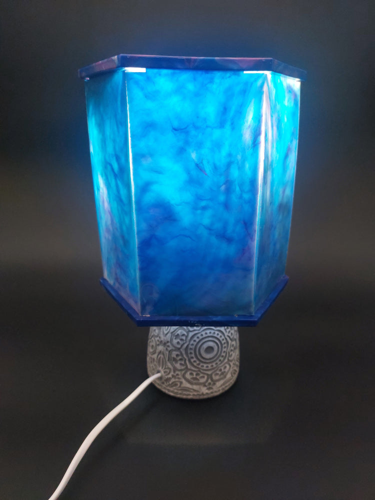 Table Lamp Shade | Custom - pick 2 colours | Recycled plastic | Made in Lismore