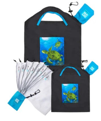 Everyday Shopping Kit │ Reusable Bags │ Made from Recycled Bottles