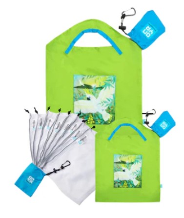 Everyday Shopping Kit │ Reusable Bags │ Made from Recycled Bottles