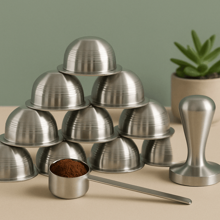 Reusable Coffee Pods For Nespresso Vertuo Plus │ Stainless Steel