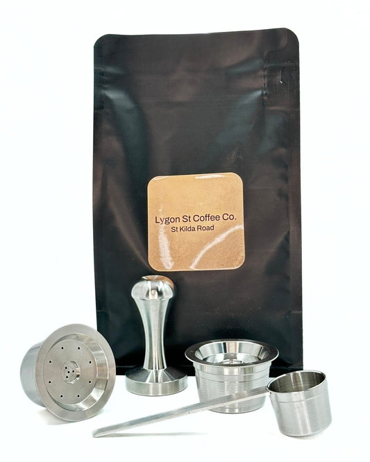Nespresso Vertuo Plus Reusable Coffee Pods - Starter pack