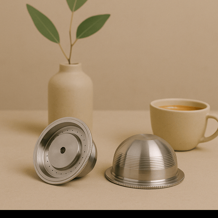 Reusable Coffee Pods For Nespresso Vertuo Plus │ Stainless Steel